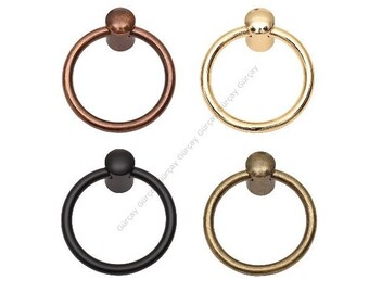 Round Ring Furniture Handle  / Drawer, Door, Furniture furniture Handle / Mobilya Ekipmanı