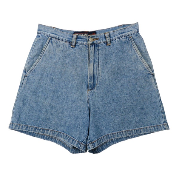 Limited 1990s Vintage Jean Shorts High Rise Denim Mom Shorts Size 8 28"