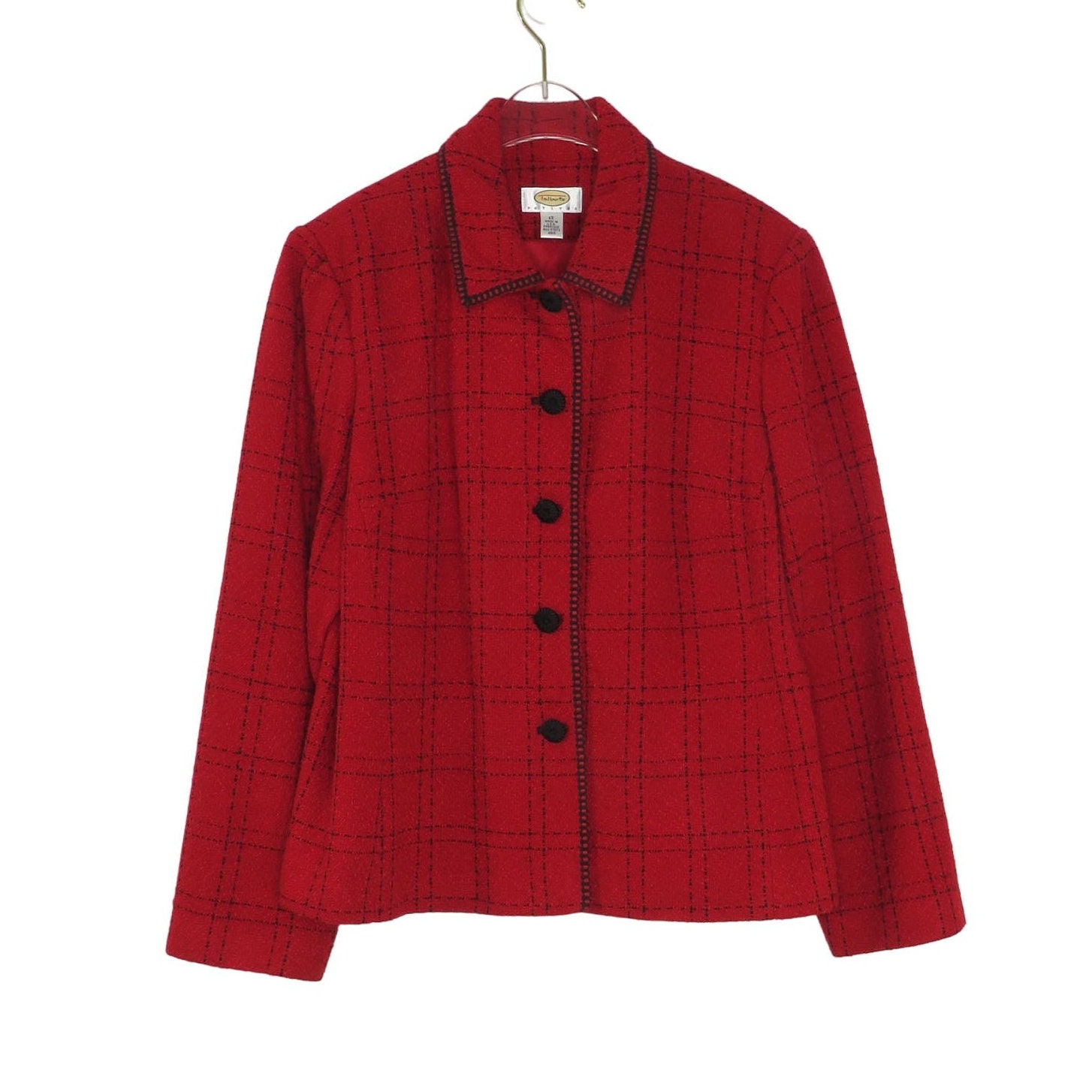 Red and White Talbots Blazer main image 1