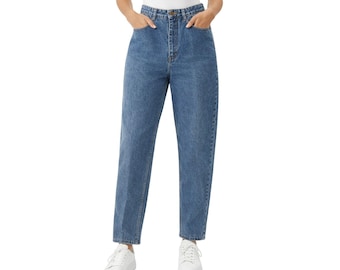 1990s Vintage Talbots High Rise Straight Leg Jeans Size 6 27" Mom Jeans Tapered