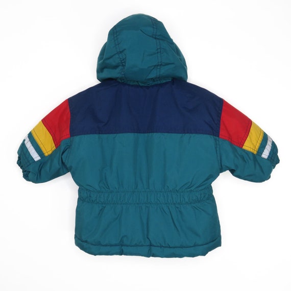 1990s Vintage OshKosh B'Gosh Retro Colorblock Bab… - image 3