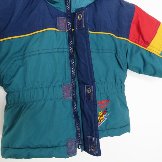 1990s Vintage OshKosh B'Gosh Retro Colorblock Bab… - image 6