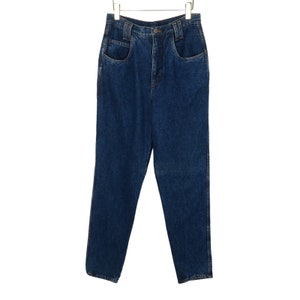 1980s LA Gear Jeans Vintage High Rise Straight Leg Jeans Size 11 Waist 28&quot;