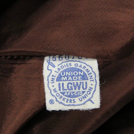 1960s Vintage Union Made Tan ALine Twee Wool High Ri… Gem