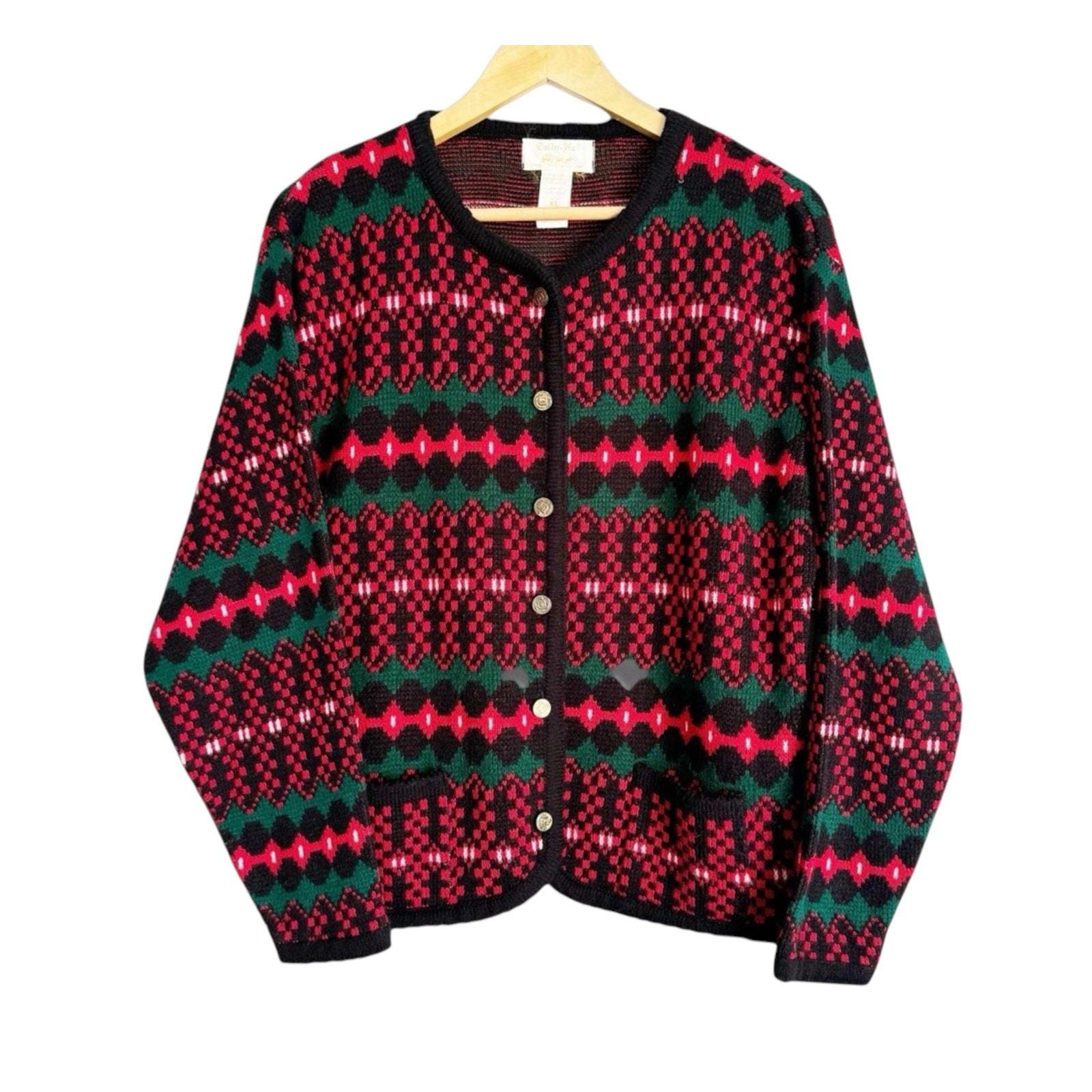 Le Tiger 80s Cardigan – Dupree's Vintage