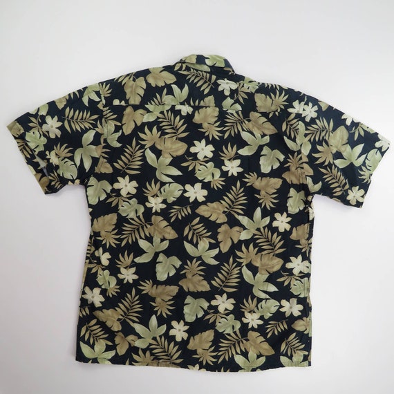 Pierre Cardin 1990s Vintage Hawaiian Button Down … - image 7