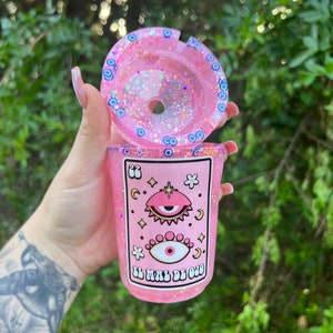 Evil eye cup holder AT