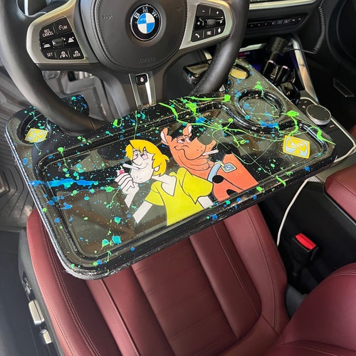 Backwoods Car Steering Wheel Tray Custom Car Rolling Tray Etsy