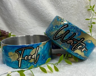 Food & Water Pet Bowl Set