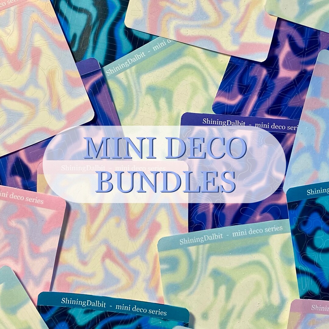 Mini Deco Sticker Series Bundles / Stickers / Planner Stickers ...
