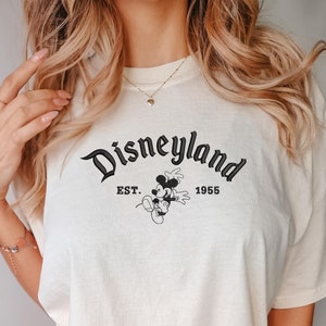 Disneyland Embroidered Sweatshirt, Disneyland Sweater, Disneyland Shirt, Disneyland Sweatshirt Women, Disneyland Mickey, Disneyland Tee