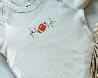 Embroidery Football Sweatshirt, Football Season Hoodie, Gameday Hoodie, Football Sweatshirt, Custom Football, Game Day , Football Mom Shirt
