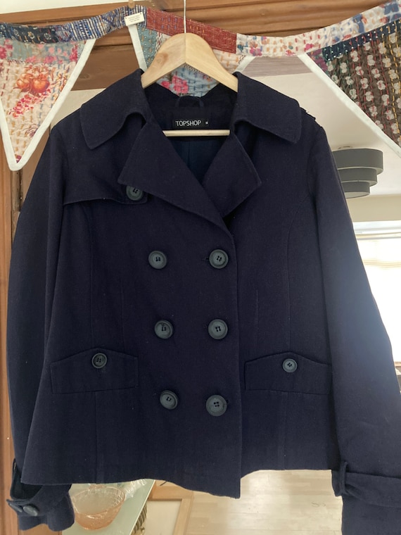 Topshop maternity coat top