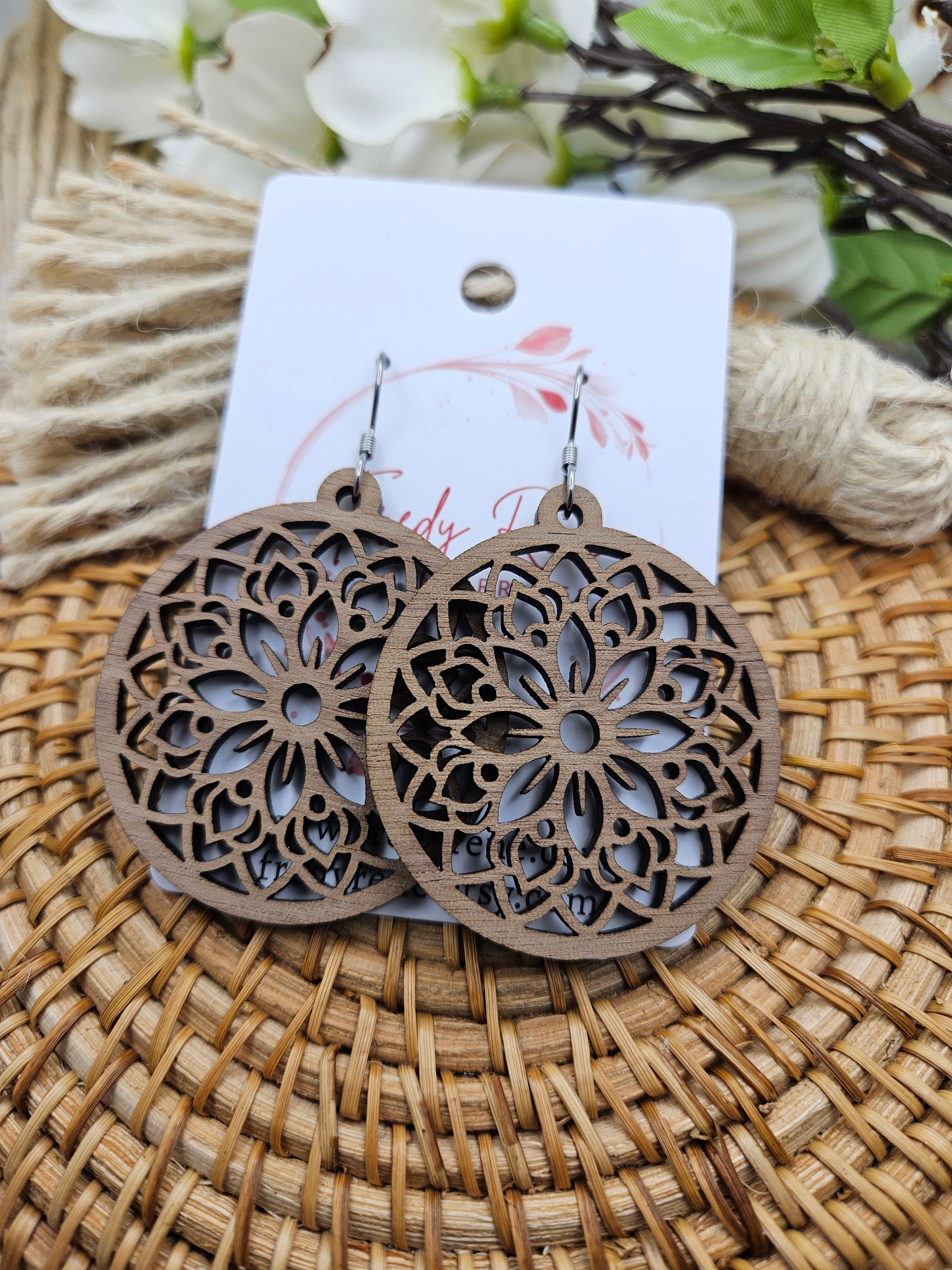 Wood Earrings