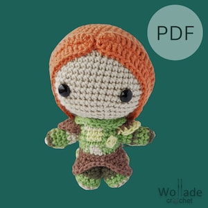 The Ranger Hero amigurumi pattern PDF