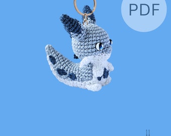 CHILLET PALWORLD llavero Peluche Comadreja Amigurumi Patrón PDF en inglés