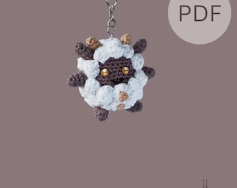 LAMBALL PALWORLD keychain sheep lamb Plushie Amigurumi Pattern PDF in English