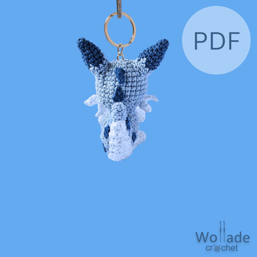 Weasel Key Chain CHILLET PALWORLD Keychain Weasel Plushie Amigurumi Pattern PDF in ...