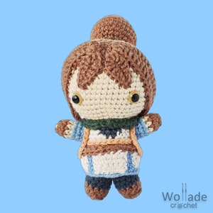 The lout hero amigurumi chibi figure Marci