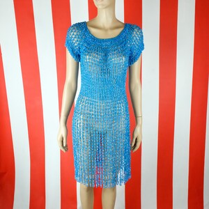 Beaded fishnet dress hot sale