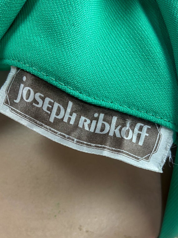 1970s Joseph Ribkoff Sea-foam Polyester Jumpsuit … - image 8
