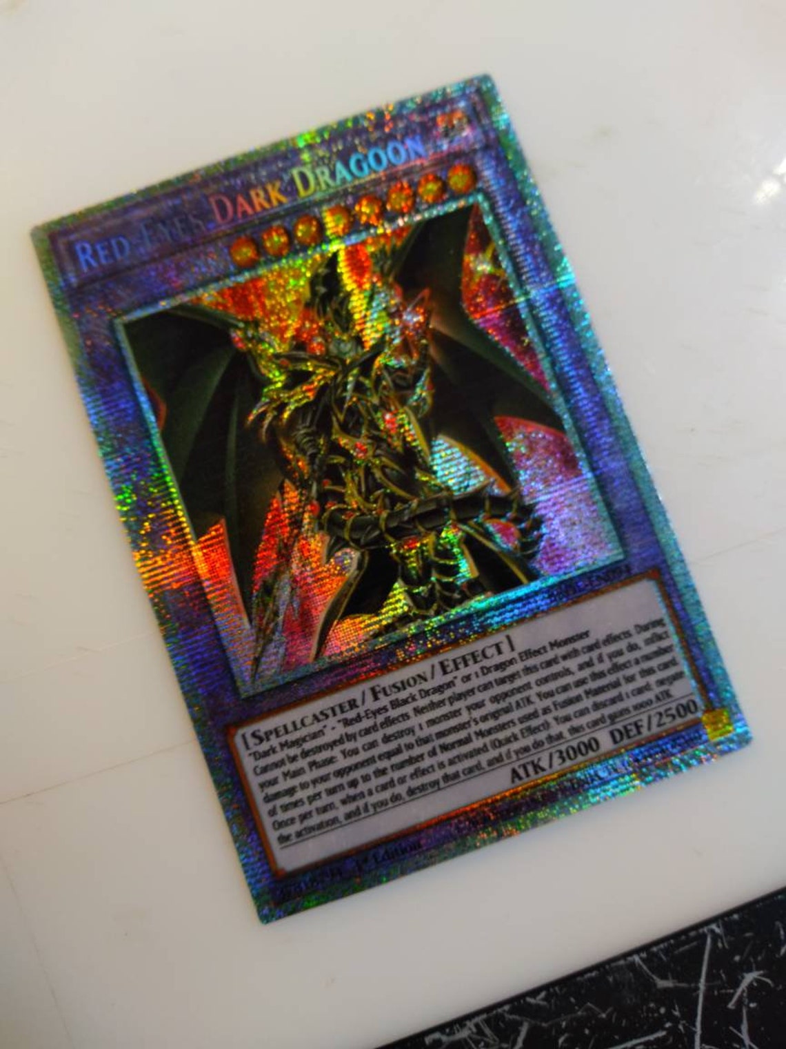 Redeyes Dark Dragoon Starlight Rare Proxy PLEASE READ Etsy