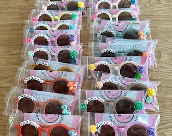 Custom Kids Sunglasses Birthday Party Favor Pack