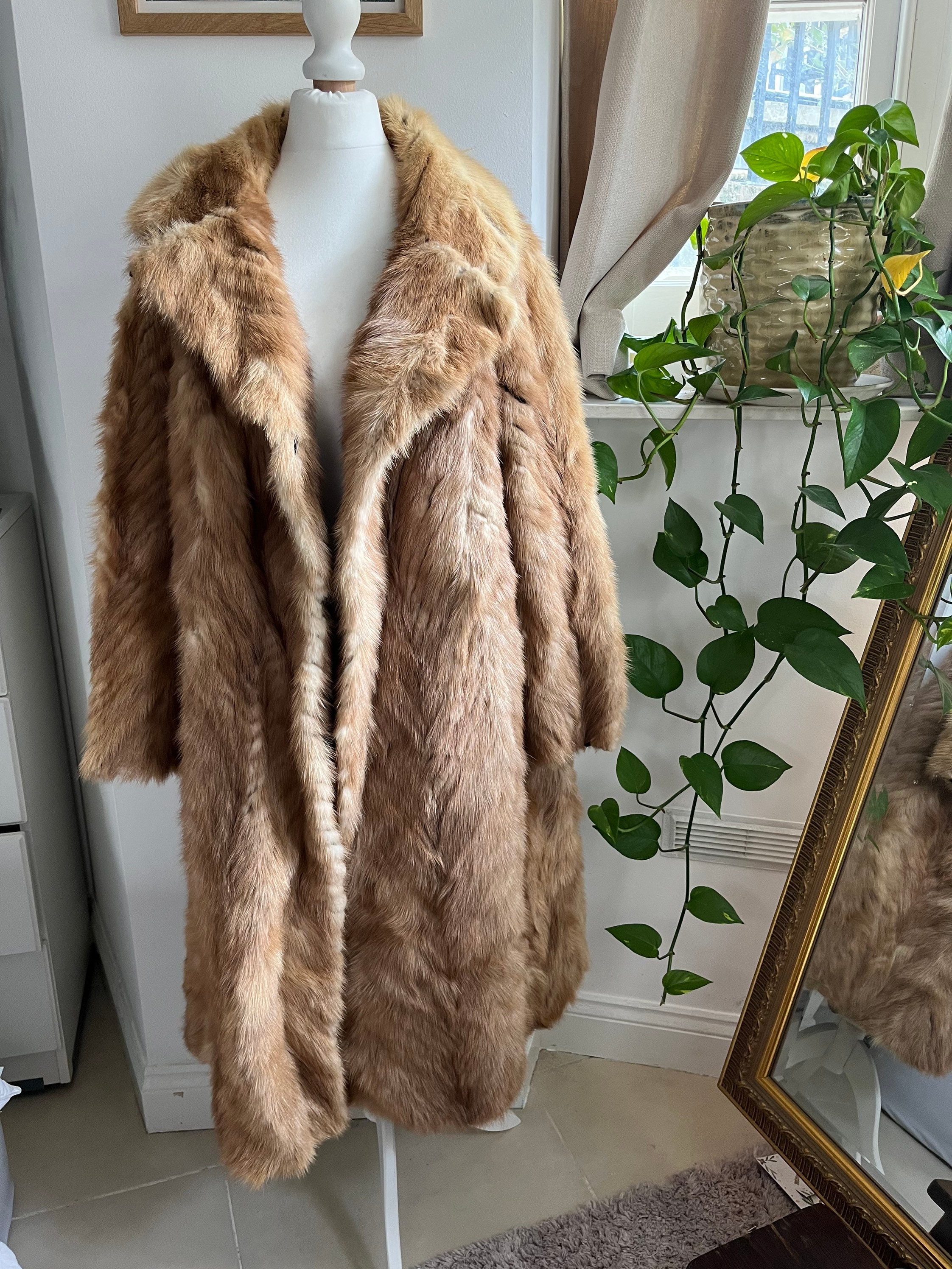 Eco Fur Jacket - Etsy