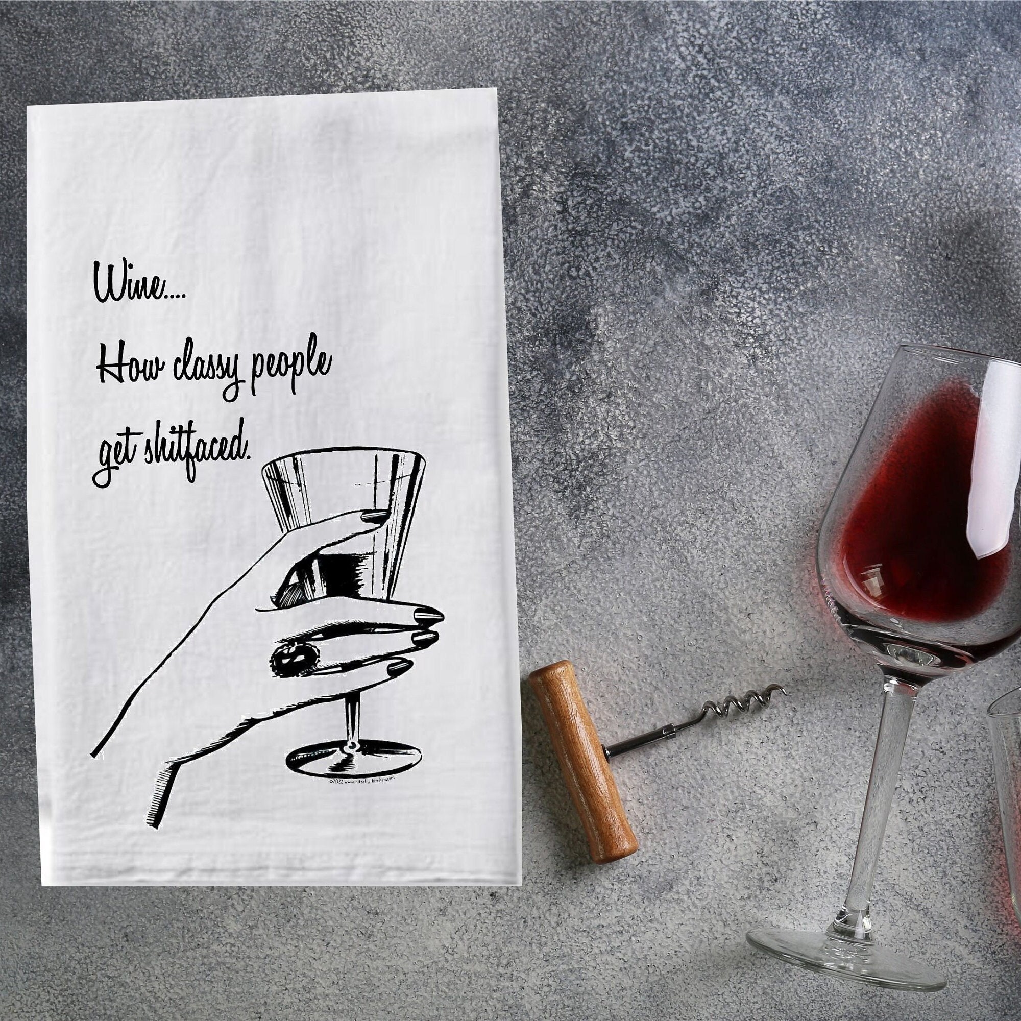 Everyone Needs a Hobby DarlingMine is Cocktails - Funny Kitchen/Bar Towel