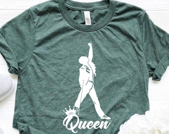 Brian May, Classic Rock FREDDIE HOMAGE Freddie Mercury T-Shirt / Queen