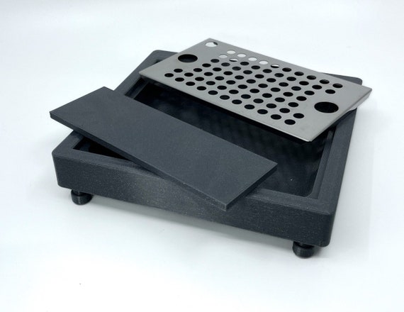 Low Profile Drip Tray That Fits With Gaggia Classic and Gaggia Classic Pro.  PETG Material for Best Heat Resistance. 