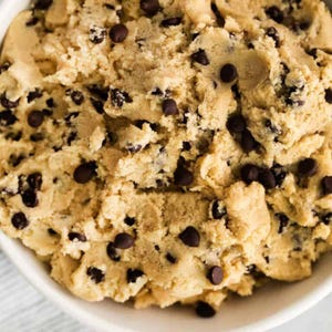 EDIBLE COOKIE DOUGH: Why Put It in the Oven if You Can Put It in Your Mouth. You Like It Raw? Cookie Dough Is Your Happy Ending! (Pack of 4)