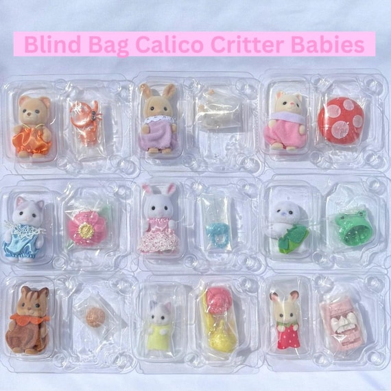 Calico Critters Baby Blind Bag Collectible Figures–Variety of Series. Please Look at Description :)