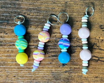 Beaded Mini Keychain