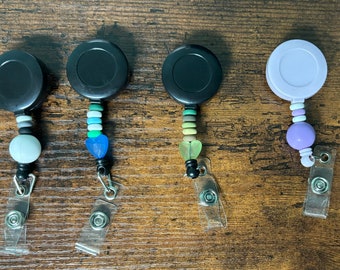 Beaded Badge Reel