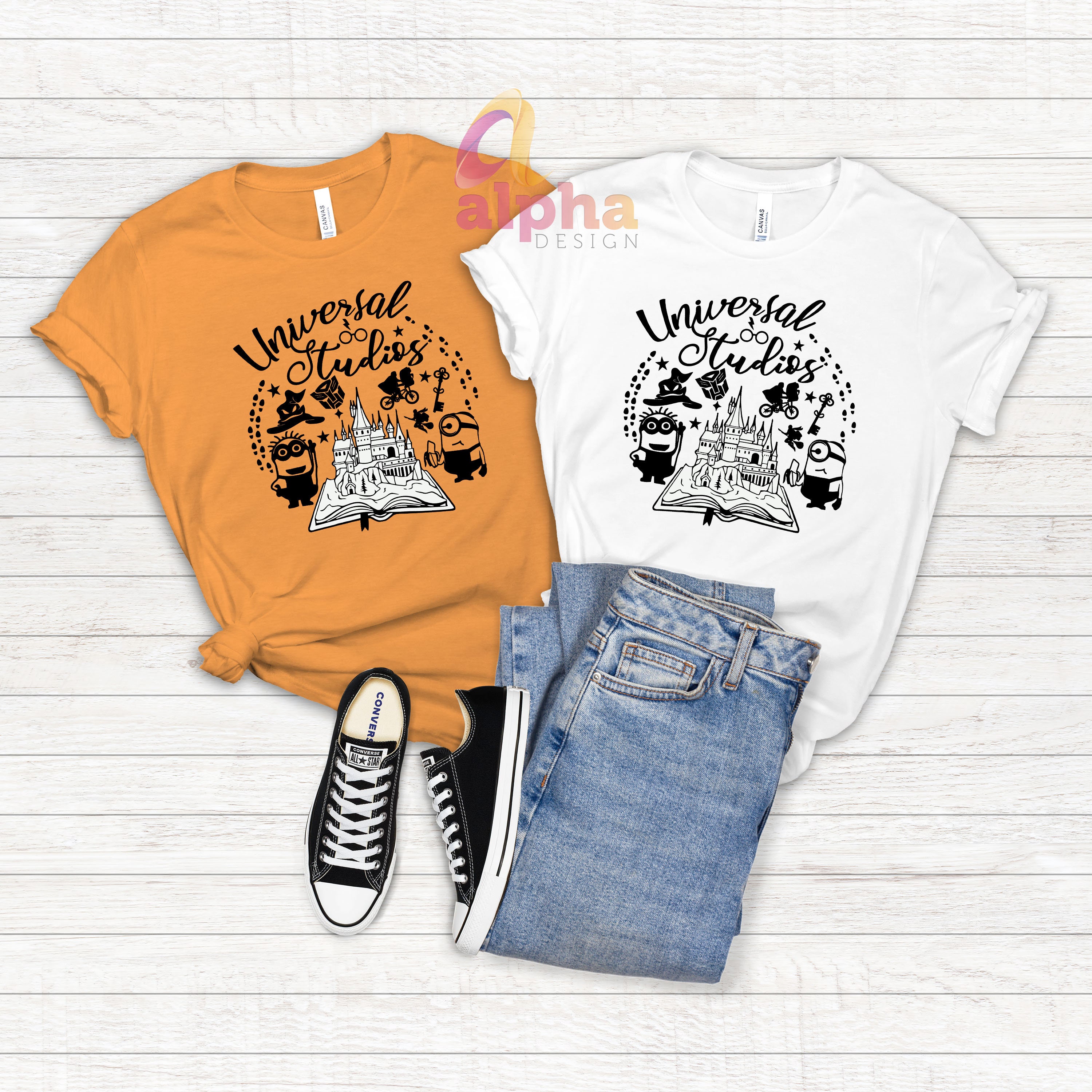 Discover Universal Studios Family T-shirt, Family Vacation Shirt, Minions Shirt, Universal Decal Shirt, Vacation Shirts for Women, Universal Trip Tee