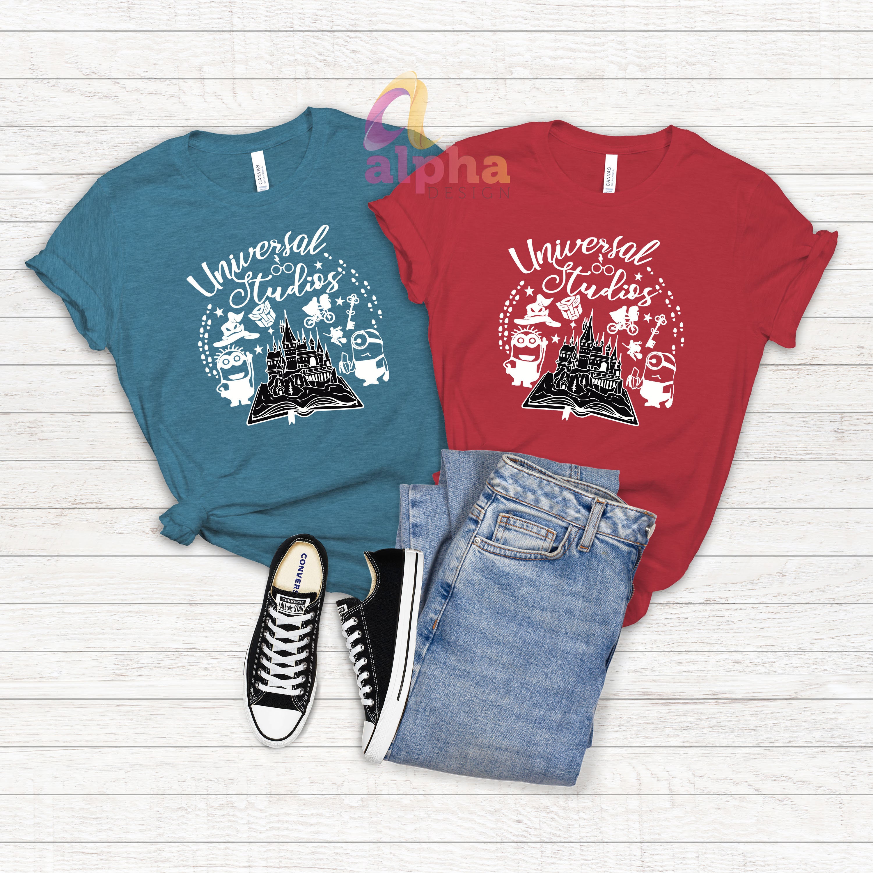 Discover Universal Studios Family T-shirt, Family Vacation Shirt, Minions Shirt, Universal Decal Shirt, Vacation Shirts for Women, Universal Trip Tee