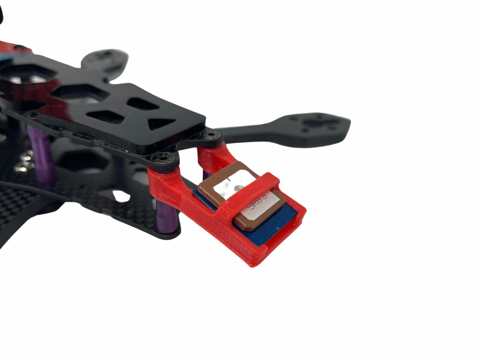 TBS GPS M8.2 Gps Module Standoff Mount (4mm Standoffs, Gps Not Included ...