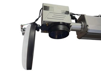 Camera and Ring Light for Fiber and UV Galvo Lasers - Swivel Version