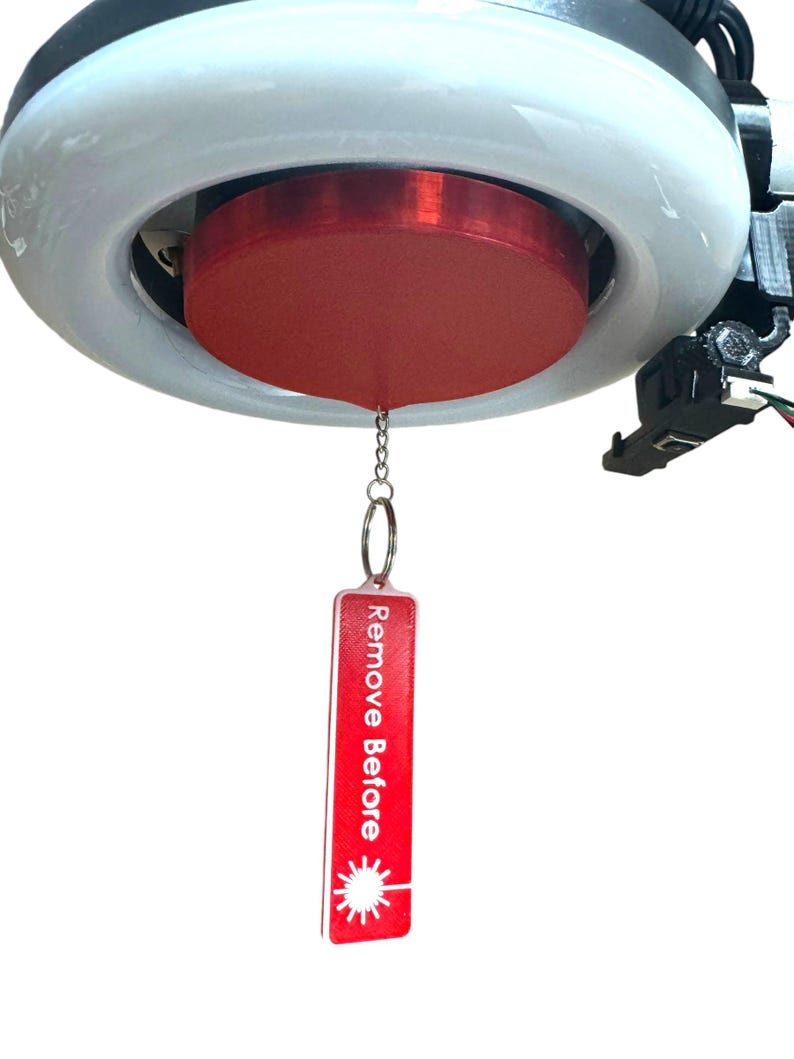 Lens Protector Set w/ Safety Tag for Galvo Laser image 1