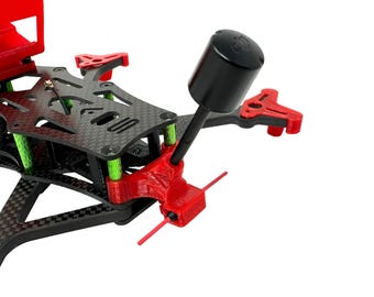 DJI O3 Light Weight Version w/ RP1 Antenna Mount (Choose Standoff Width)