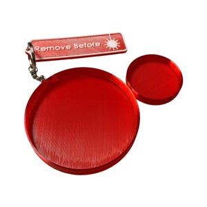 Lens Protector Set w/ Safety Tag for Galvo Laser image 5