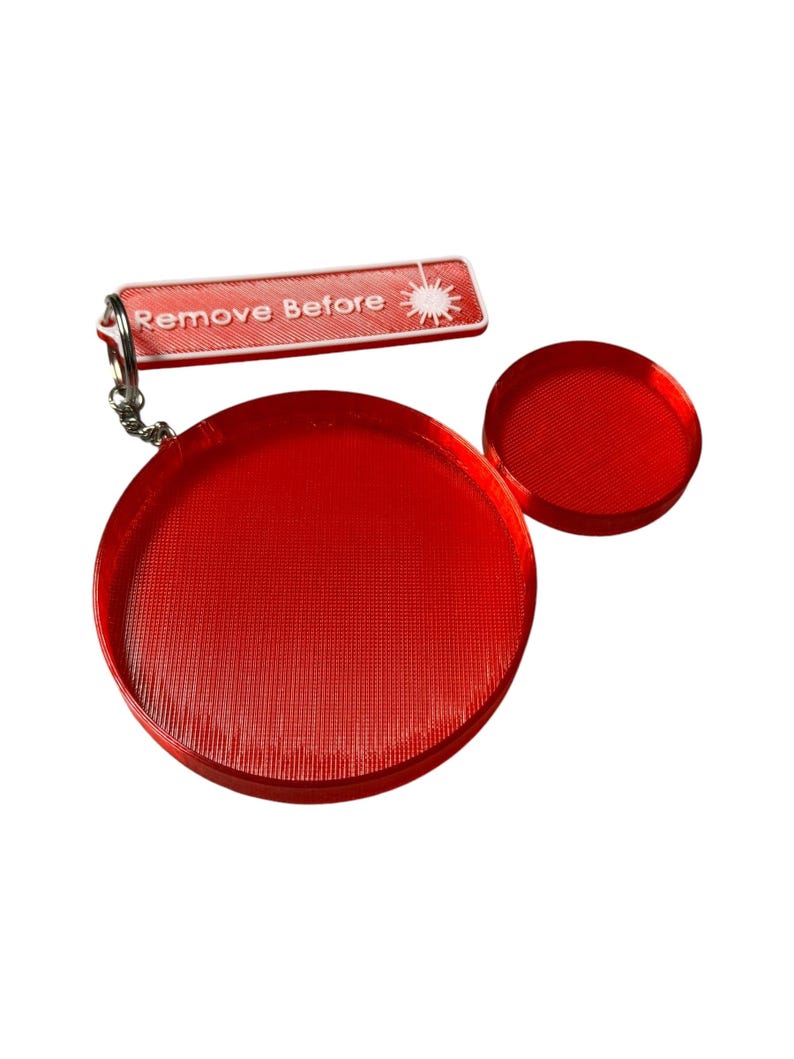 Lens Protector Set w/ Safety Tag for Galvo Laser image 5