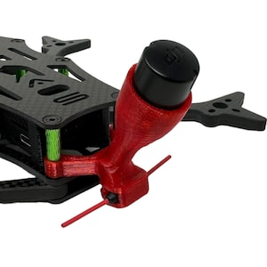 DJI O3 com suporte de antena RP1 (escolha a largura do espaçador)