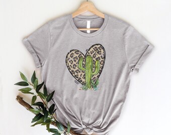 Graphic Cactus Desert Shirt Garden 