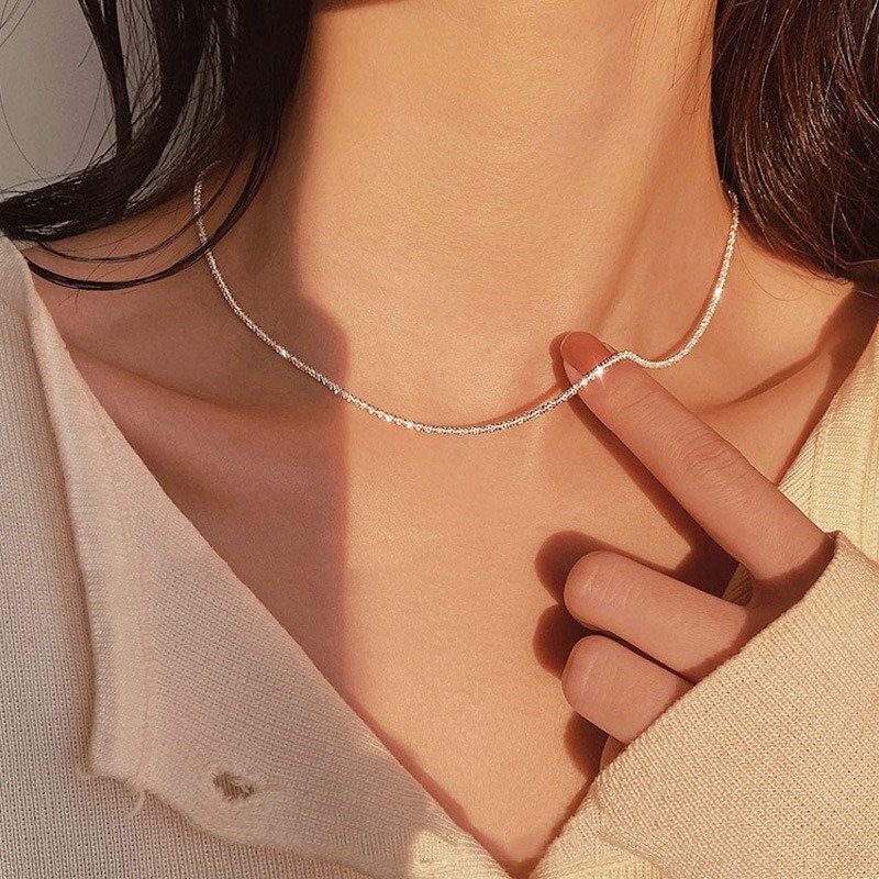 Korean hotsell chain necklace