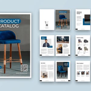 Modern Product Catalog Template | Adobe InDesign