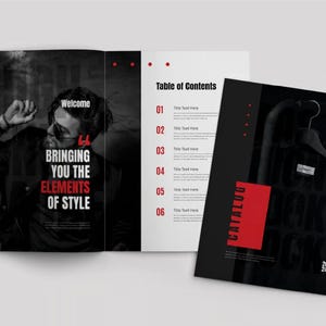 Modern Product Catalog Template | Professional Design Adobe InDesign