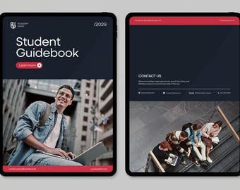 Digital School Brochure & Student Guide | Canva