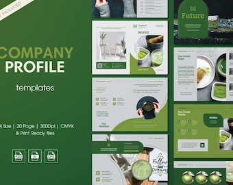 Company Profile Template 20 Pages | PSD | AI | EPS